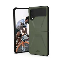 Cover Samsung Z Flip 4 Civilian Case Uag - Olive Drab
